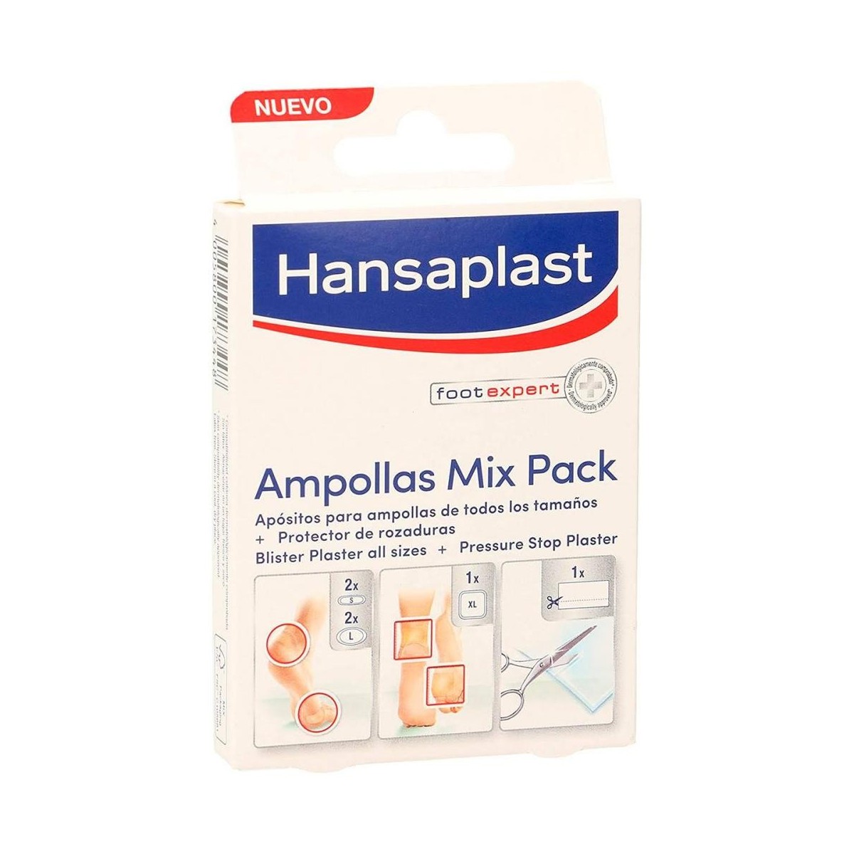 hansaplast ampollas mix pack 6 apositos