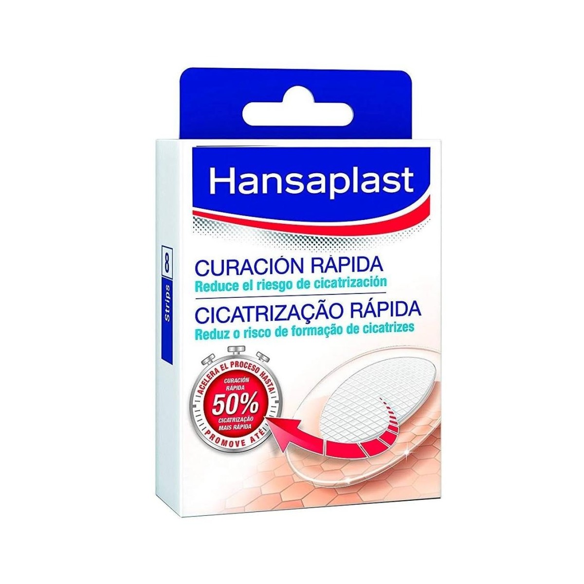 hansaplast curacion rapida 8 strips